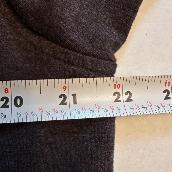 Lululemon Coast Wrap Women’s 8 Gray Relaxed Thumb Holes Open Front Activewear - Picture 9 of 10